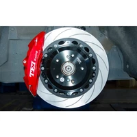 18inch brake 355x28mm slotted disc rotor front brake caliper 4 piston for accord civic 2015 2021 18 inch wheel
