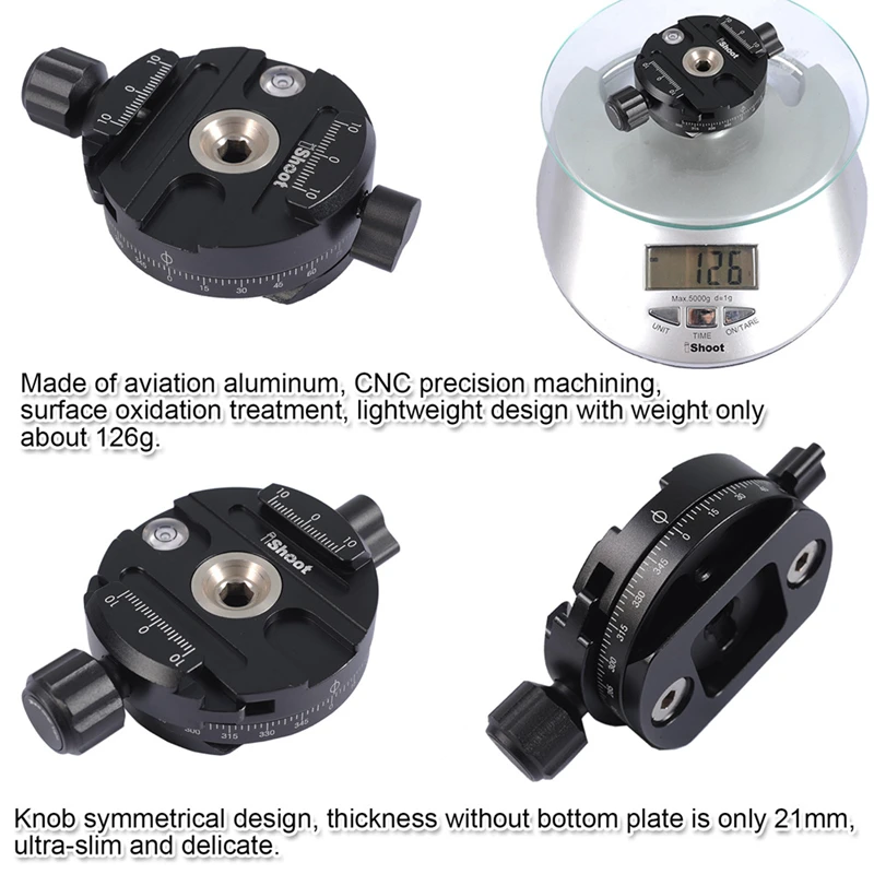 21 мм Толстая ультра тонкая панорамная головка для Arca Swiss RRS KIRK kangrinpoche камера