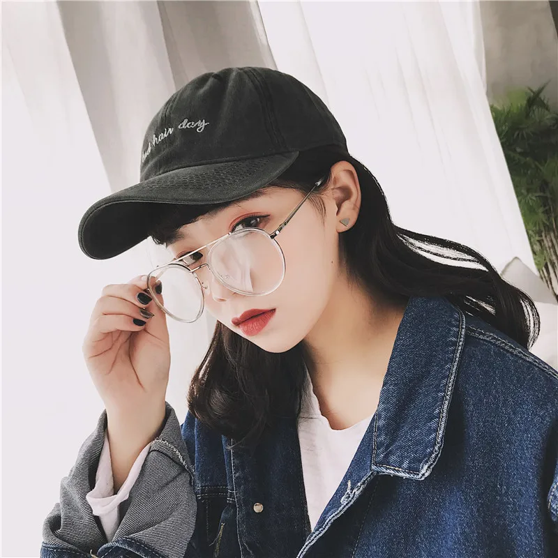 Летняя бейсболка винтажные кепки с козырьком от солнца Корейский стиль мужские