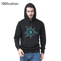 time for plan bitcoin btc crypto currency sweatshirt bilateral pocket hoodies 100 cotton hoody casual men hoodie coat tops