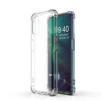 clear shockproof case for oppo a72 a52 a92 protective cover for oppo realme 6 pro 6i case soft silicone airbag back phone shell