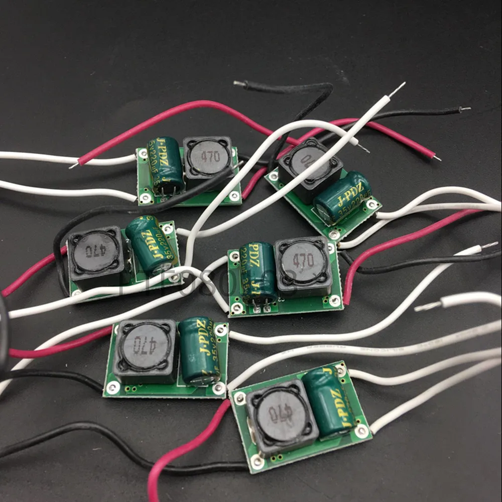 900mA 10 Вт AC/DC 12V ~ 24V светодиодный Тройная струна тройной несмонтированная плата