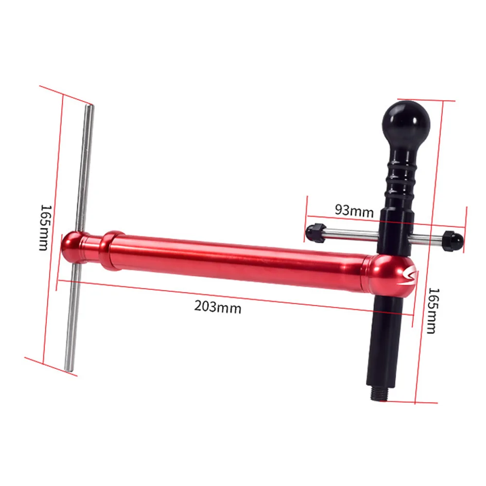 SWTXO Derailleur Hanger Alignment Gauge Aluminum Alloy Bike Tail Hook Calibration Tools For Mountain Bike Maintenance