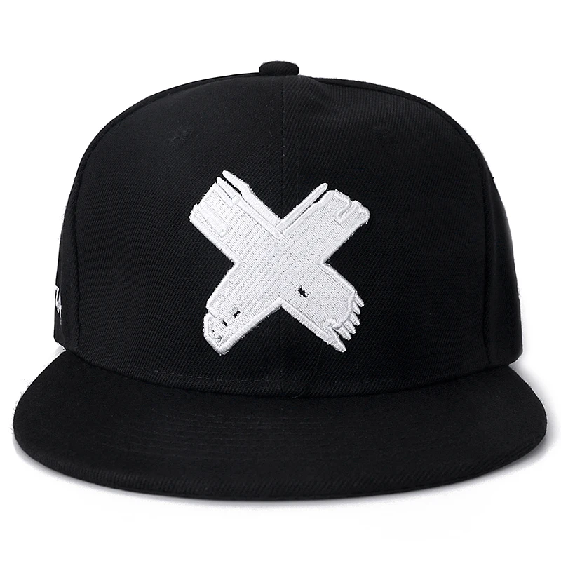 С буквой «х» Snapback Кепки s в стиле хип-хоп, мальчики, Бонни, бейсболка для взрослых Для мужчин Для женщин шляпа женская футболка в стиле рок Бейсбол кепки с плоским козырьком Кепка с регулировкой размера