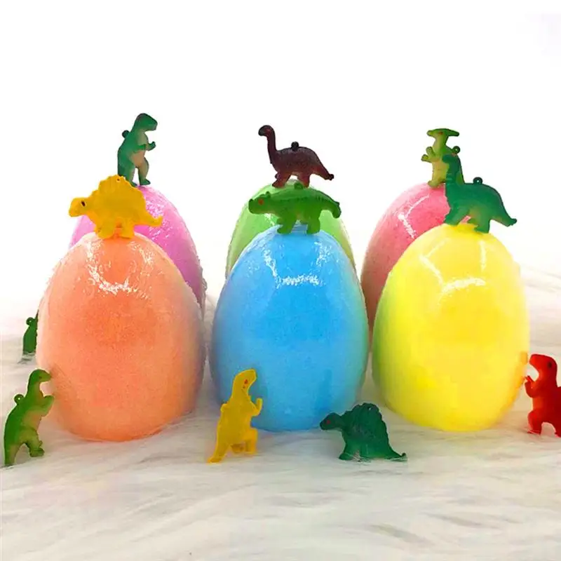 

1 Set Dinosaur Egg Bath Toy Salt Ball Dinosaur Doll Essential Oil Bubble Bath Ball