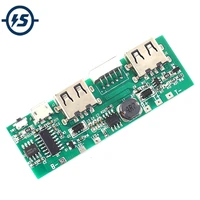 solar charging circuit board power boost module charger step up module 3 7v to 5v 2 1a mobile display