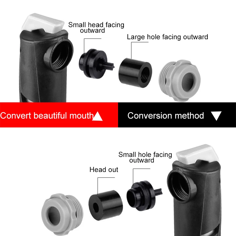 

Bike Air Pump Mini Portable Cycling Hand Tire Inflator Air Compressor Hight Pressure Ball Double Road Bike Mount Bicycle Pump