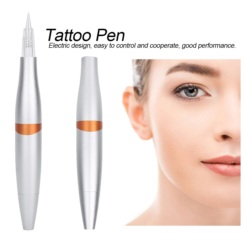 

Tattoo Gun Electric Eyebrow Eyeliner Tattoo Pen Microblading Tattoo Machine (US Plug 110-240V) Permanent Make Up Machine