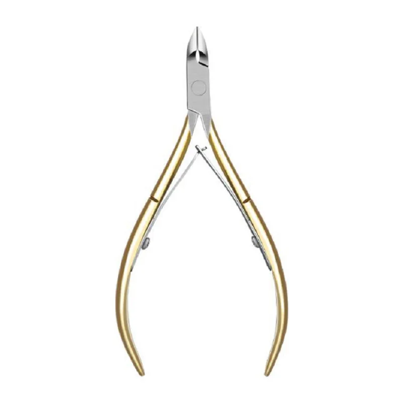 

Gold Silver Nail Clips Barbed Nail Clippers Dead Skin Cut Stainless Steel Cuticle Nipper Manicure Nail Trimmer Nail Art Tools
