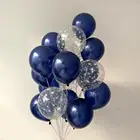 10 шт высокое Класс ярко-синий воздушных шаров из латекса, Микс прозрачный звезда металлические шары для свадьбы и дня рождения вечерние Декор Новый год Globos