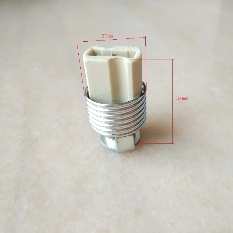 Полный набор цоколей для ламп G9 Цоколь с металлическим корпусом керамический