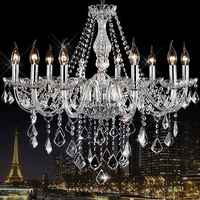 ac110v220v luxurious export k9 clear crystal chandelier 6810121518 arms export class a k9 crystal chandeliers