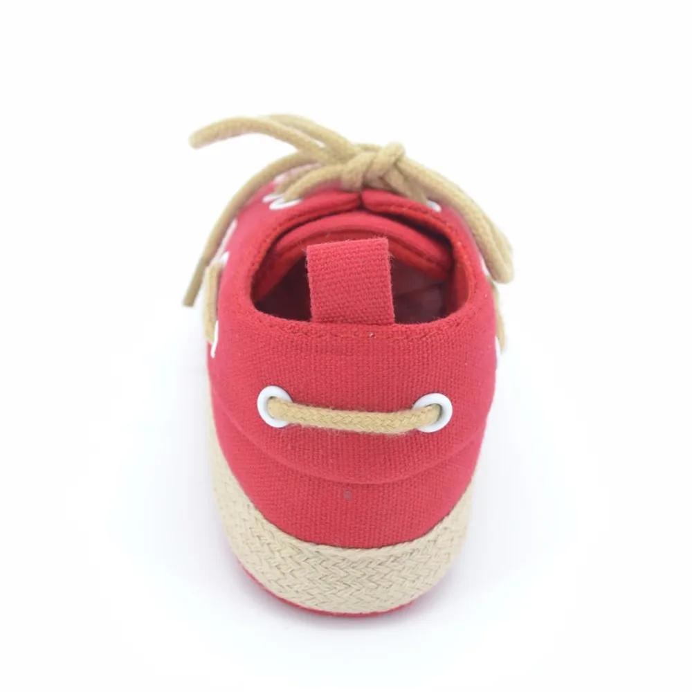 

Baby Boy Girl Blue Sneakers Soft Bottom Crib Shoes Size Newborn to 18 Months