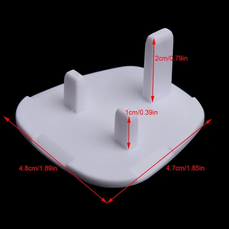 

2021 New 5Pcs UK Power Socket Outlet Mains Plug Cover Baby Child Safety Protector Guard