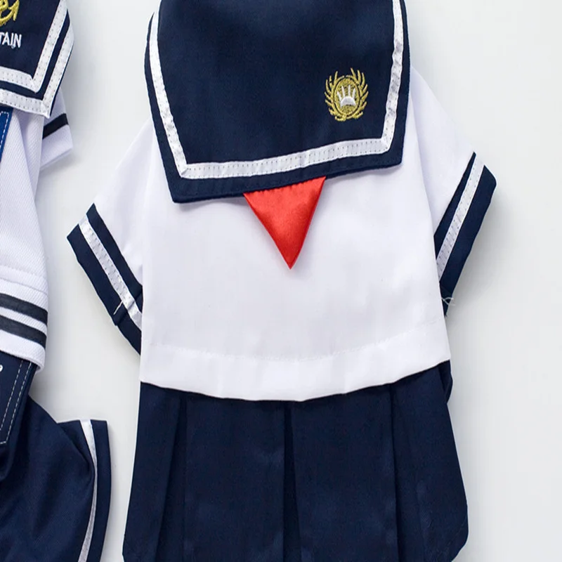 

Pet Dog Spring and Summer School Uniform Skirt