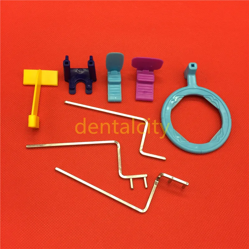 1set Dental X Ray Film Position System Holder Locator Bite Block Arm Rings Intra Oral | Красота и здоровье