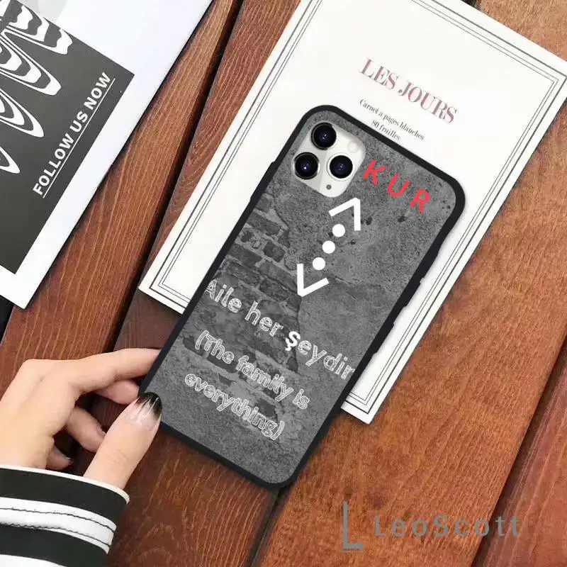 

Turkish TV Series Cukur Phone Case for iPhone 11 12 pro XS MAX 8 7 6 6S Plus X 5S SE 2020 XR Soft silicone