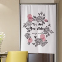 ins partition door curtain nordic non punching high kitchen restaurant half curtain home decoration