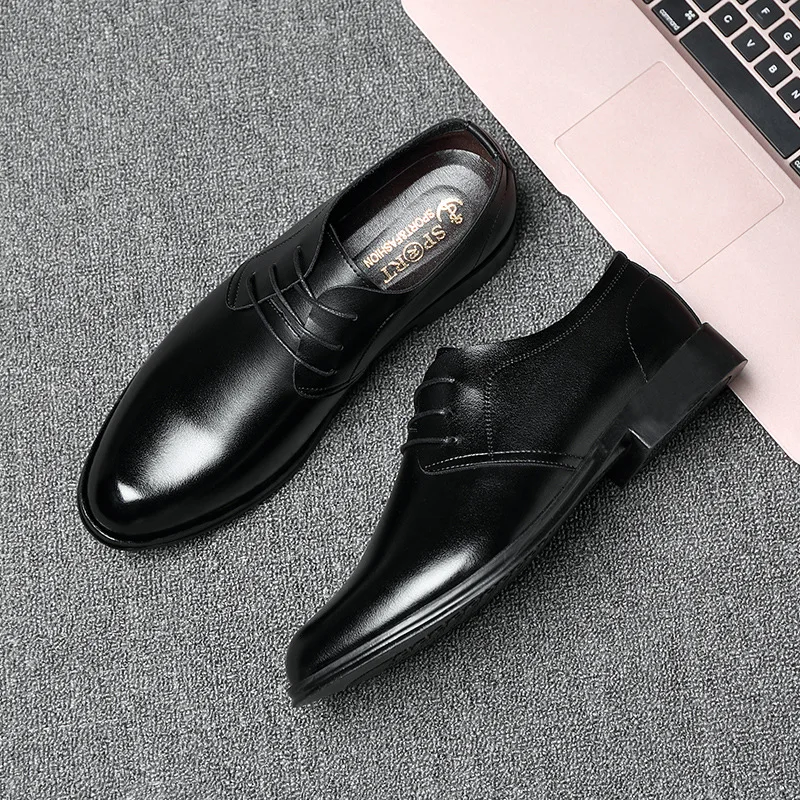 

Mazefeng Brand 2020 Newly Men's Patent Leather Shoes Head Leather Soft Anti-slip Driving Shoes Man Spring Casual Leather Shoes