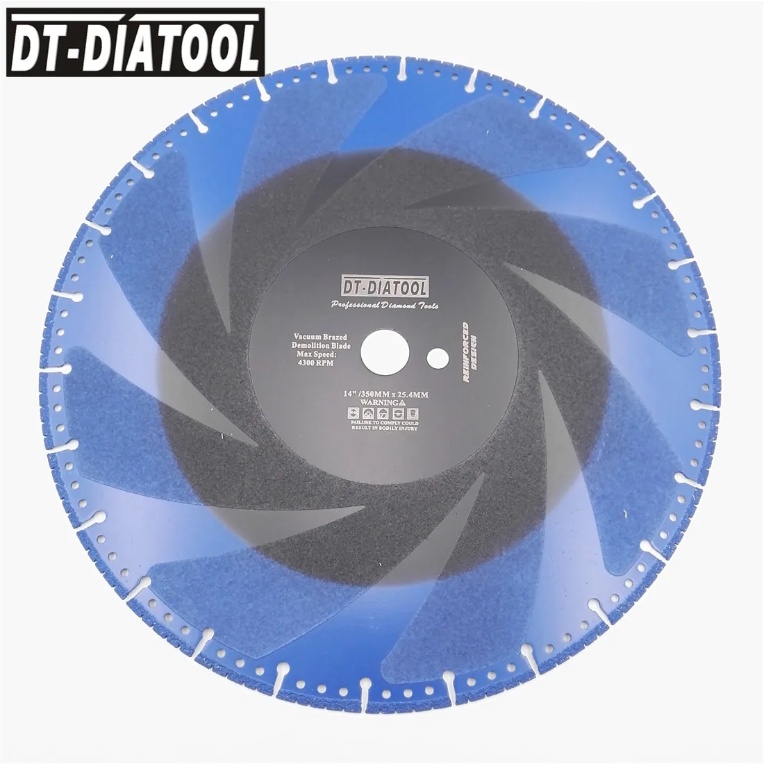 DT-DIATOOL 1 шт. Dia300/350/400 мм вакумная пайка для алмазного снос пильное полотно многоцелевой спасения металлическое лезвие Пластик режущий диск