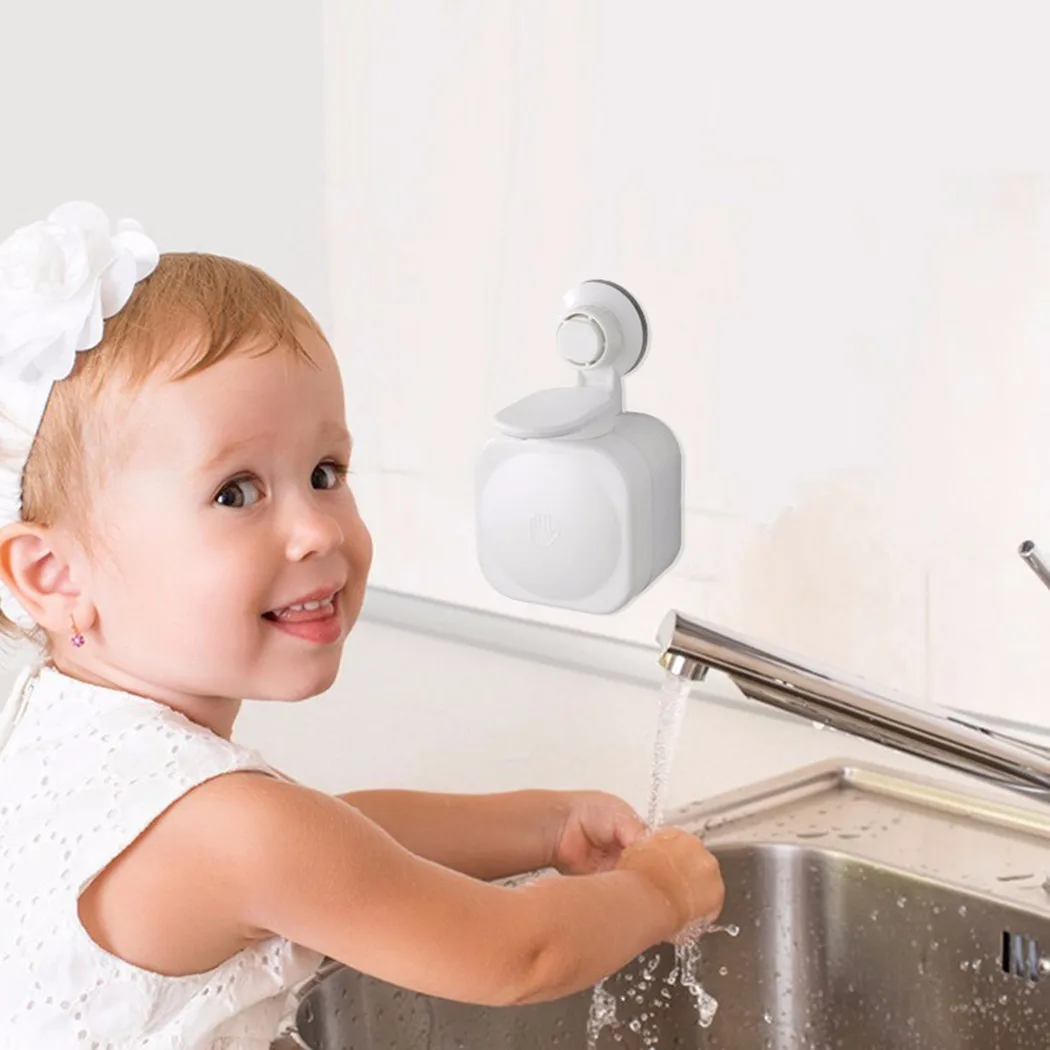 

Suction Cup Soap Dispenser Wall Mounted ABS Waterproof Soap Box For Home
