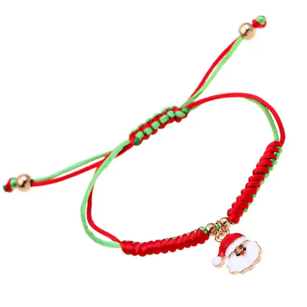 Xmas Bracelet 14 Taoup, металлический Рождественский браслет Санта-Клауса, подвески, висячие украшения, рождественские украшения, Рождественский Декор для дома, Navidad Noel Year - Цвет: Xmas Bracelet 14