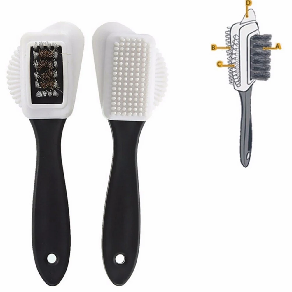 3 сторонние Нубуковые пластиковые Кроссовки замшевые грязные пятна зимние