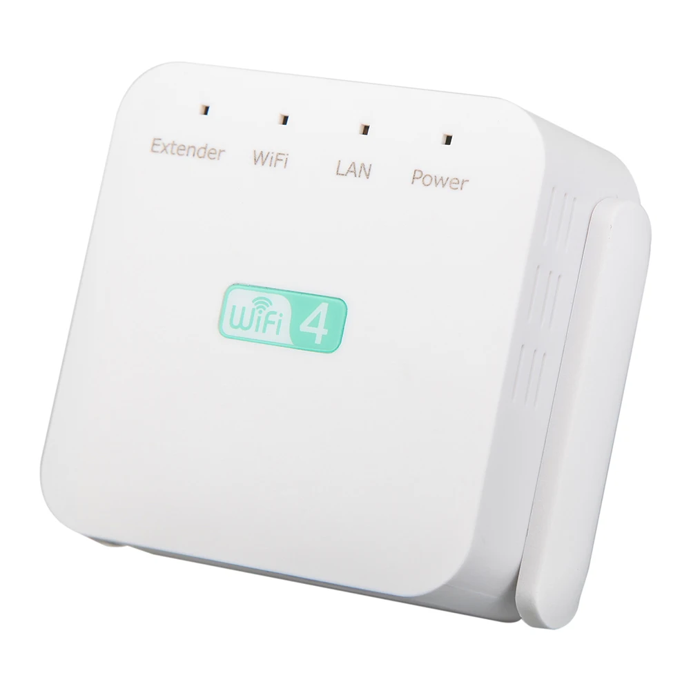 

300Mbps WiFi Repeater 2.4GHz WiFi Range Extender Wi-Fi Amplifier Signal Booster Wireless AP Access Point UK Plug