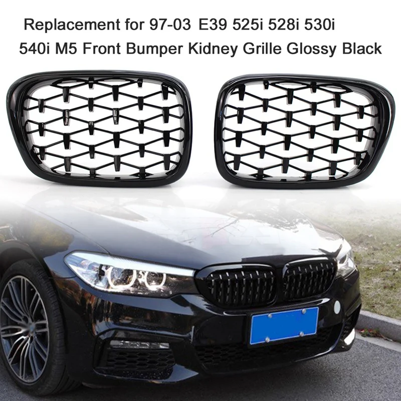 Решетка радиатора для BMW E39 525I 528I 530I 540I M5 1997 2003|Инструменты ремонта автомобильных