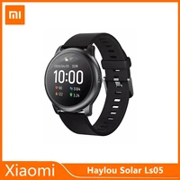 xiaomi youpin haylou solar ls05 smart watch sport metal heart rate sleep monitor ip68 waterproof ios android global version