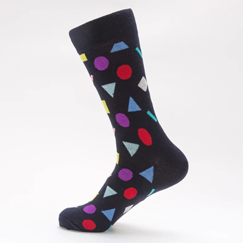 Джокер мужские хлопковые носки мода Счастливая пара носков мужской большой