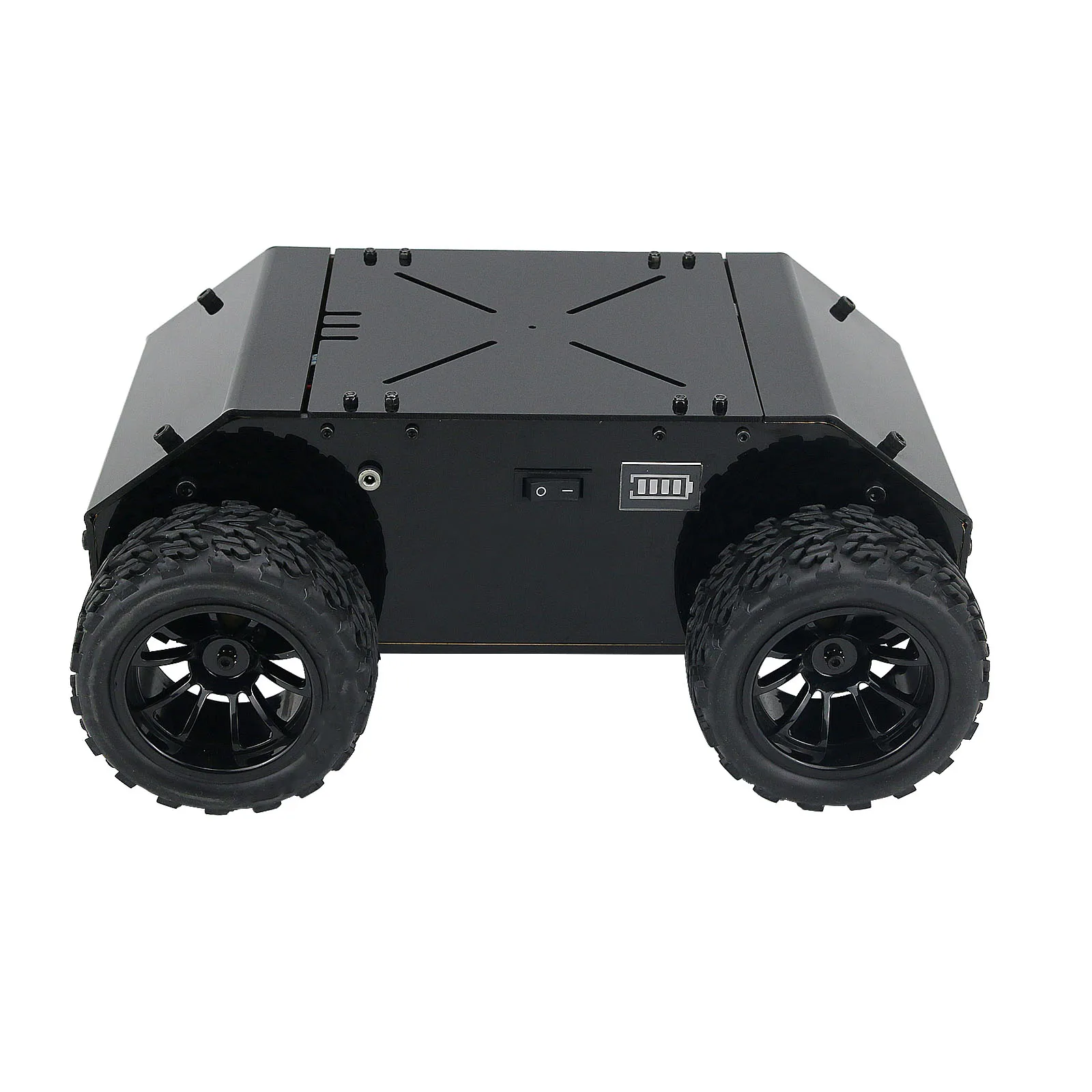 Billig Open Source ROS Roboter Auto Autolabor 2,5 Entwicklung Plattform Rädern Chassis SLAM Navigation Mit Raspberry Pi 3B + Radar