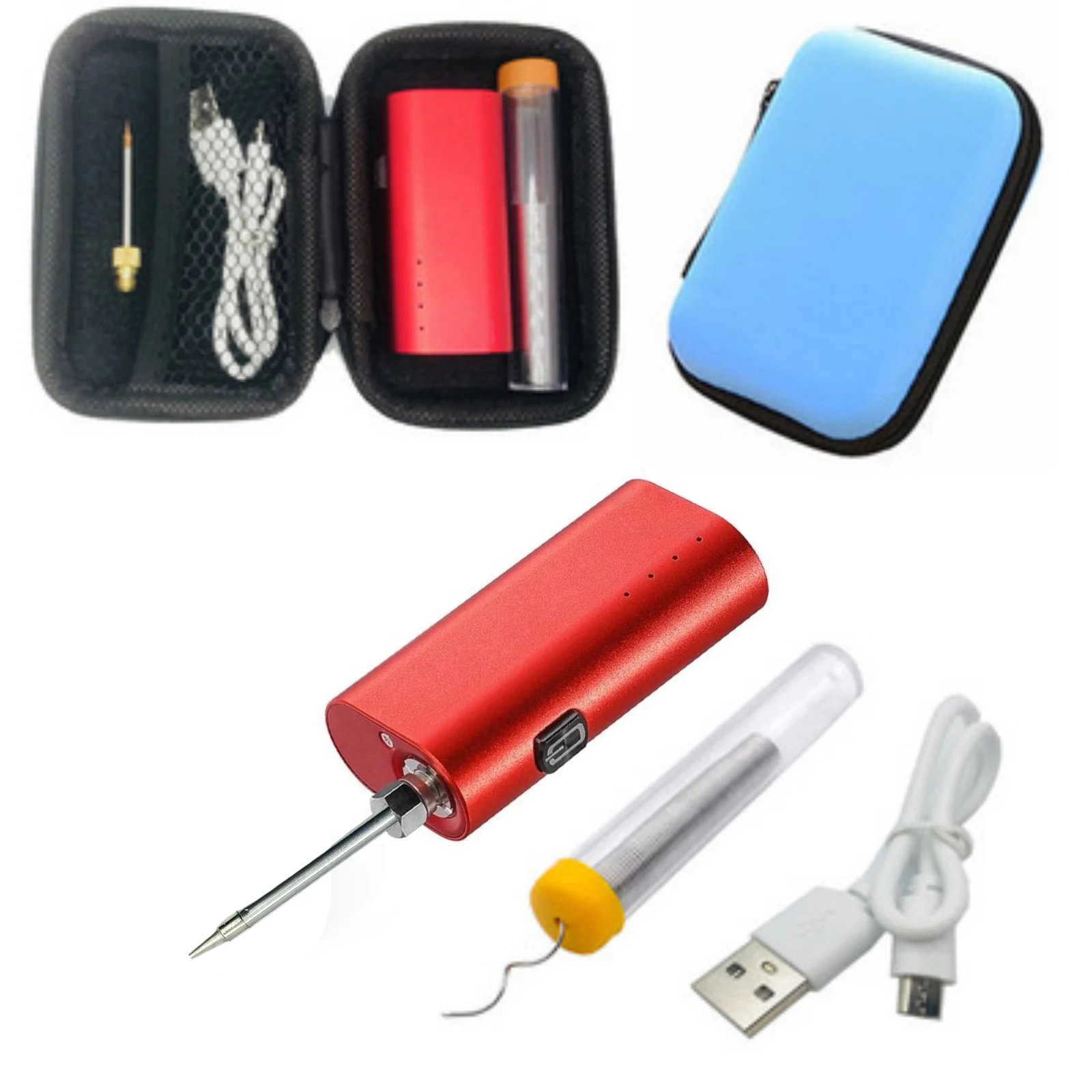 

Mini Portable USB Rechargeable Household Soldering Iron 40W 5V High Power Multi-function Welding Machine
