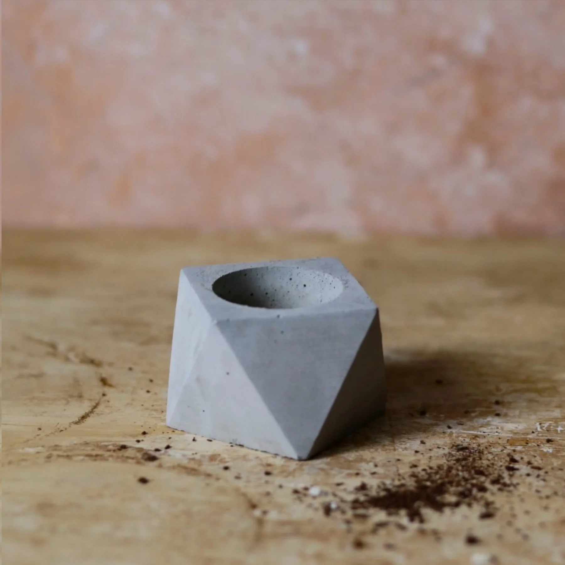 

Handmade Hollow Concrete Pot-27