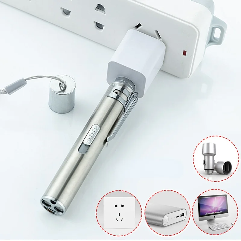 Игрушка 3 в 1 для кошек игровой котенок USB Перезаряжаемый фонарик мощный