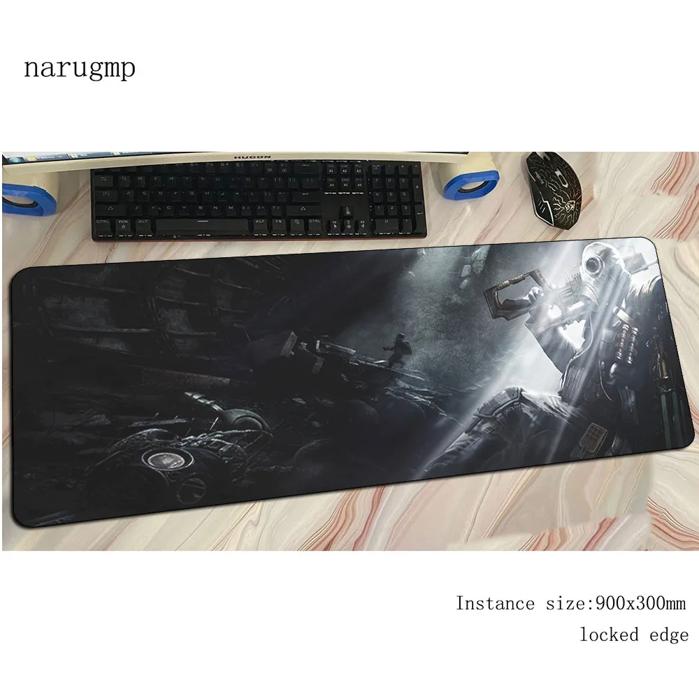 metro 2033 mouse pad 900x300x4mm mousepads 3d best gaming mousepad gamer HD pattern personalized pads keyboard pc