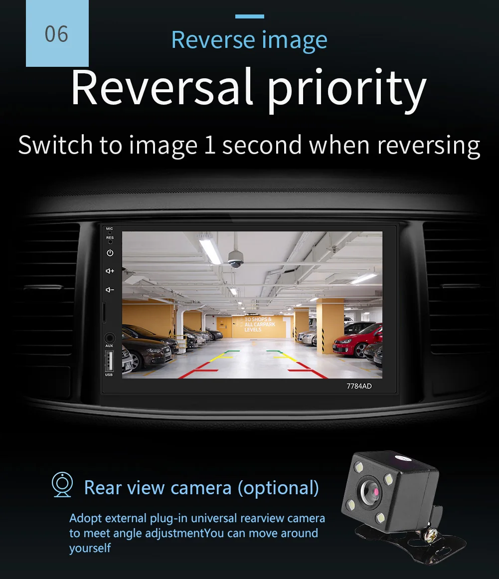 Авторадио " 2Din Android 7,1 автомобильный MP5 плеер gps Navi FM AM радио BT4.0 карта+ камера