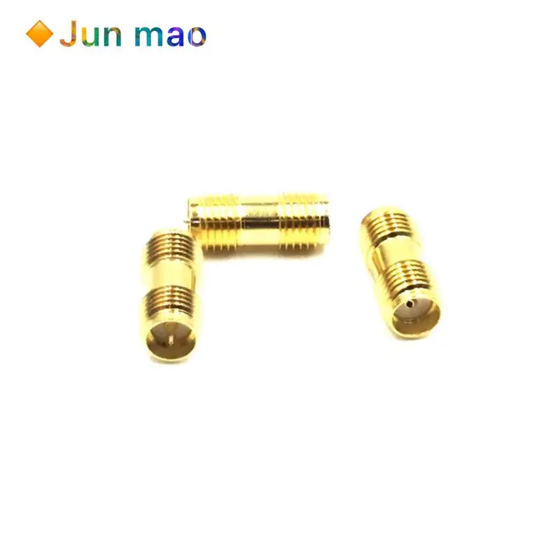 

2pcs Neelde To Hole NEW RP SMA Female Jack to RP-SMA Female Jack RF Coax Adapter convertor Straight Goldplated Female to Female