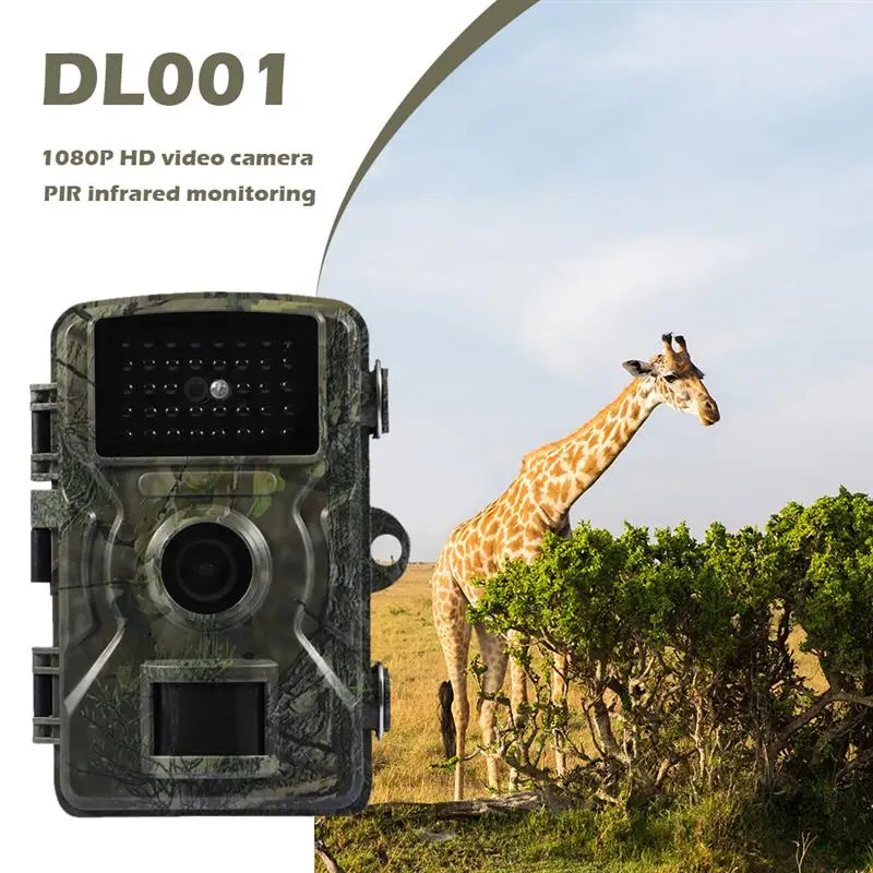 

DL001 Hunting Camera 12MP 1080P DL001 HD Infrared Hunting Game Camera With Night Vision Wireless Surveillance Tracking Camera
