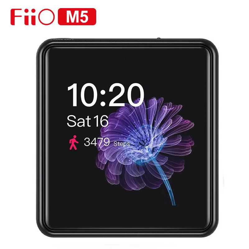 FiiO M5 Hi Res Bluetooth HiFi музыкальный портативный MP3 плеер USB DAC на базе Android с aptX HD