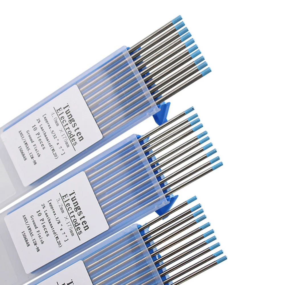 

10PCS Tig Rod WL20 1.0/1.6 /2.0/2.4/3.0/3.2/4.0*175mm Useful Accessories