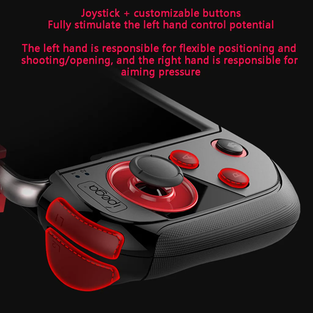 

IPEGA 9121 Joystick For Phone Gamepad IOS And Android Game One-handed Controller Gamepad Joystick For Mobile Phone 904#2