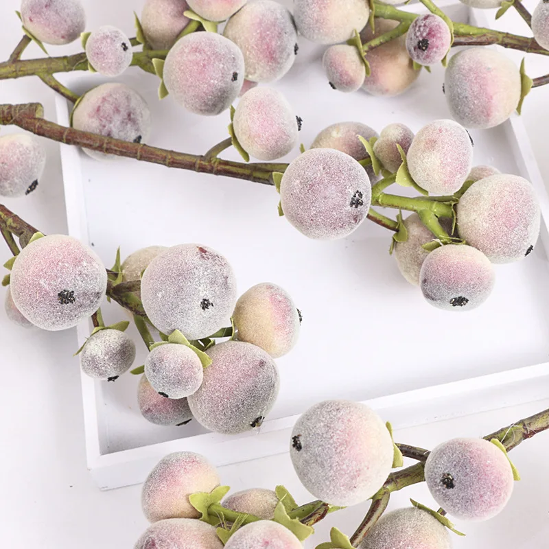 Искусственное растение однолистный фрукт фиг Цветочная композиция для дома