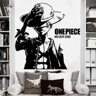 Цельная Наклейка на стену s, стикер на стену Luffy s, модные домашние украшения, Виниловая наклейка на стену для подростков