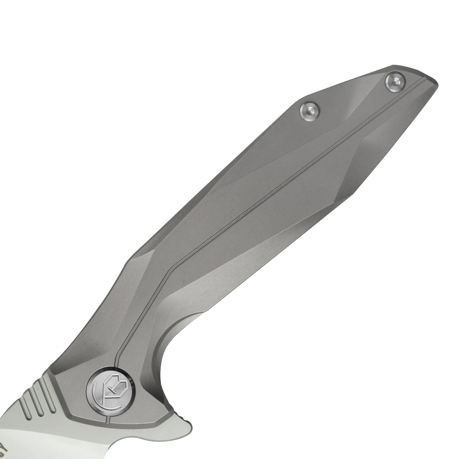 KUBEY KU235TI складной нож для повседневного использования D2 лезвие с Mo-titanium покрытием титановая ручка с отделанной камнями наружные карманные ножи