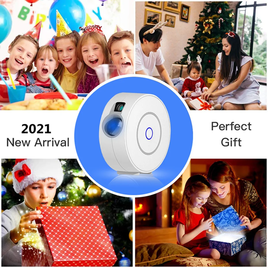 Умный проектор Tuya Smart Star для умного дома с Wi-Fi лазерный звездного неба