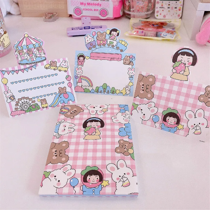 Новинка принт с героями мультфильмов Kawaii маленькой девочки &quotКролик&quot