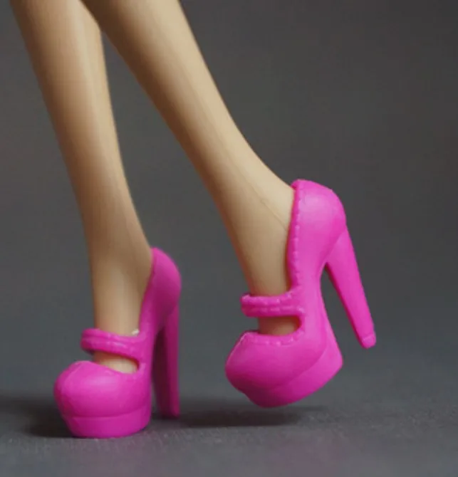 Кукольная обувь на высоком каблуке плоской подошве подарки аксессуары для кукол