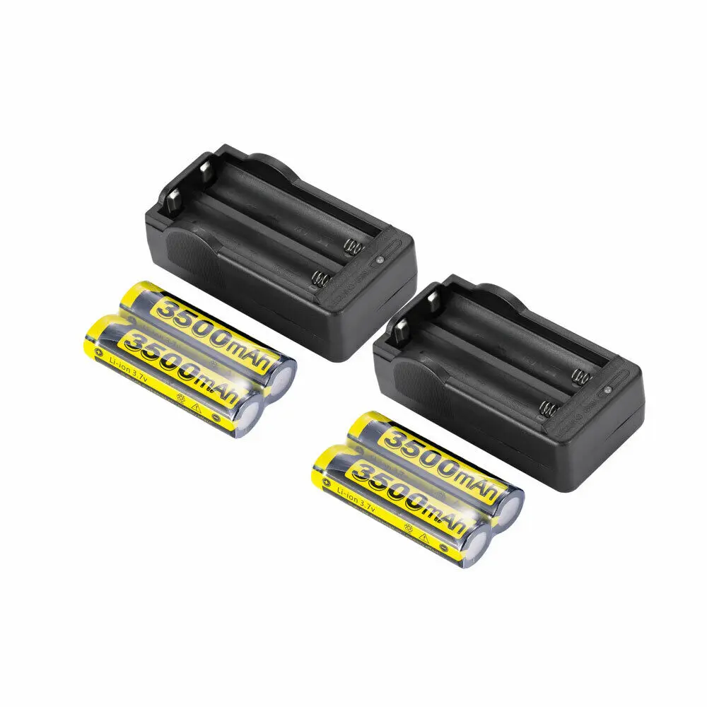 

25000 Lumen Scuba Dive LED Diving Flashlight Light Waterproof Photographing Torch Diving Lamp with 4x18650 Battery+2 Charger