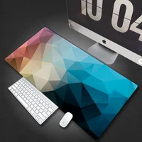 creative personality mouse pad gaming mouse pad customizable geometric pattern desktop gasket washable 3d rubber pad